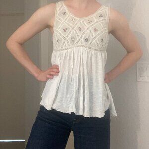 Free People Cottagecore baby doll top